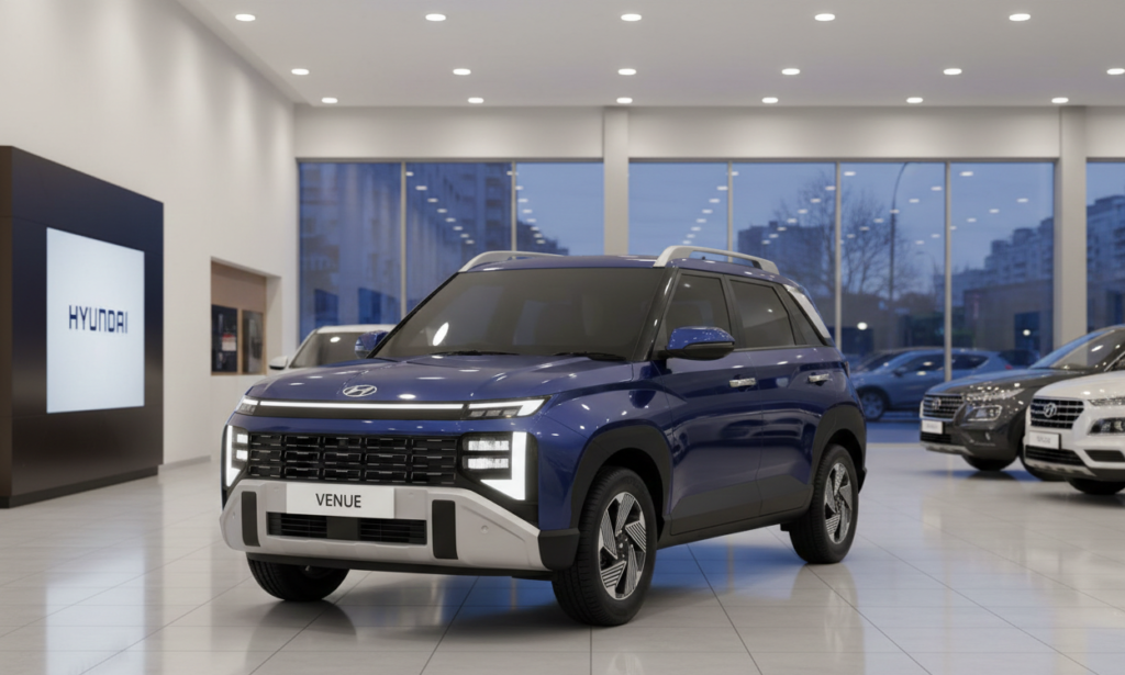 hyundai venue on road price